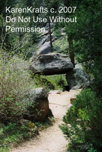 Rock Straddling Path